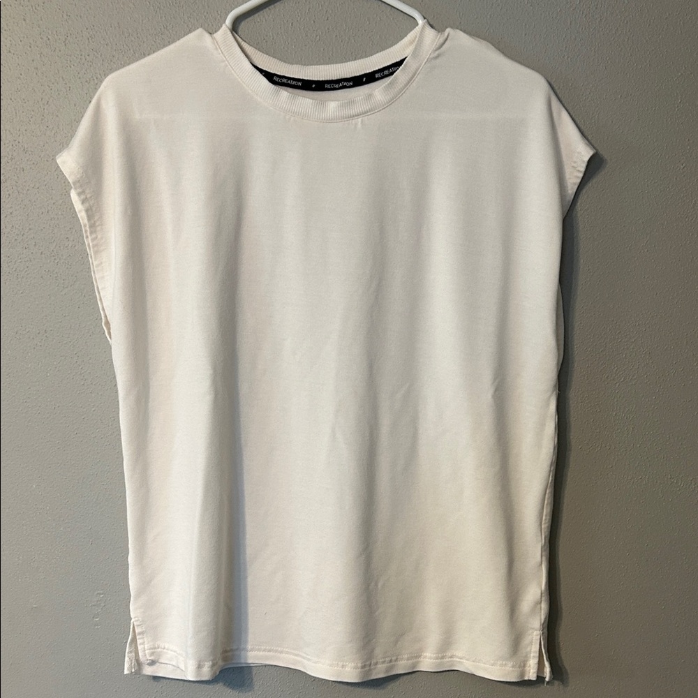 Classic White Muscle Tee for Women